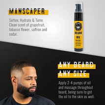 Gibs Manscaper Beard, Hair & Tattoo Oil, 1 fl oz image 4