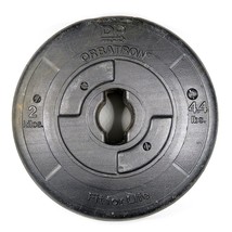 Orbatron Challenger DP 4.4 lbs Dumbell &amp; Barbell Vintage Weight Plate 05555 - £11.57 GBP