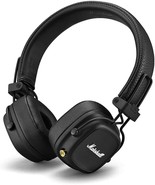 Marshall Major IV On-Ear Bluetooth Headphone - Black - £186.45 GBP