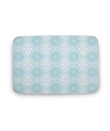 Mondxflaur Floral Grid Non Slip Bathroom Mat for Shower Quick Dry Absorb... - $26.05 CAD+