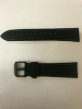 NEW Seiko SKA557 Men&#39;s Black Canvas Replacement Band Only! - £55.94 GBP