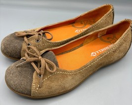 Merrell Womens Shoes 8 Otter Suede Fabric Ballet Flats Slip On Comfort - $443.17 MXN