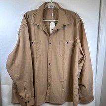COOFANDY Work Shirt Button Down Relaxed Fit Long Sleeve Casual 3XL - £13.36 GBP