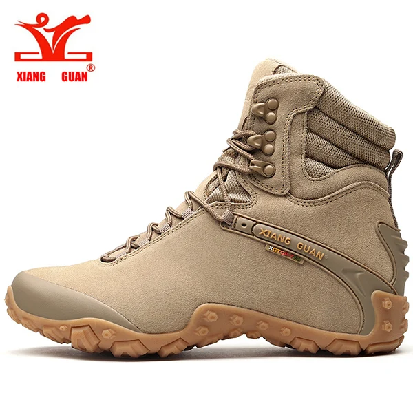 Best Sneakers Xiang Guan   Men Boots New Wear-Resistant Camping  Black Climbing  - $123.07