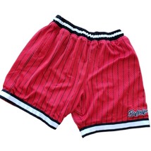 Ball is Life Men&#39;s Red Mesh Basketball Shorts - £15.12 GBP