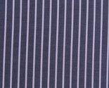 Chambray Shirting Denim-Blue White Stripes Soft Fabric by the Yard D162.34 - £6.26 GBP
