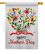 My Heart Bouquet House Flag Mother Day 28 X40 Double-Sided Banner - £29.55 GBP