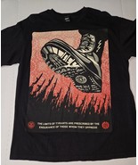 Rare! OBEY Boot of the Tyrant T-shirt - $1,026.06 MXN