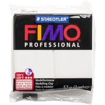 Staedtler Fimo Professional Soft Polymer Clay, 2 oz, White - £9.58 GBP