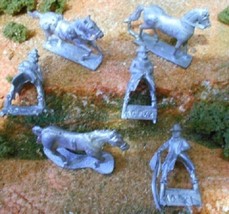 Lot: 3 Mini-Fig ACW Cavalry Officers, 25mm Military Miniatures, Wargame Figures - £4.68 GBP