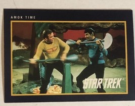 Star Trek Trading Card 1991 #65 William Shatner Leonard Nimoy - $1.97