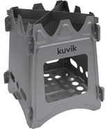 Ultralight And Compact Kuvik Titanium Wood Stove For Backpacking,, And S... - £40.85 GBP