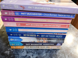 Silhouette Loveswept Patt Bucheister lot of 9 Contemporary Romance Paperbacks - £9.10 GBP