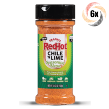 6x Shakers Frank&#39;s Red Hot Chile &#39;N Lime Seasoning Blend 5.43oz | Fast Shipping - £30.10 GBP