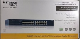 NETGEAR - JGS524NA - ProSAFE 24-Port Gigabit Rackmount Switch 10/100/1000 Mbps - £239.76 GBP