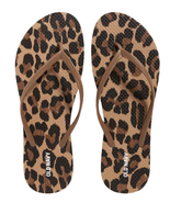 Old Navy Leopard Flip Flops Womens Size 8 Animal Print Summer Sandals Shoes - £9.51 GBP