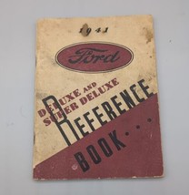 1941 Ford Deluxe and Super Deluxe Reference Book Original Booklet Manual - $19.34
