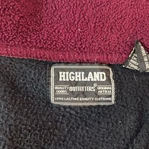 Highland Outfitters Men's Blue & Red 1/4 Zip Sweatshirt Pullover Sweater Size XL image 4