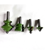 Set Of 4 Router Bits Carbide Multi Profile Woodworking - €128,71 EUR