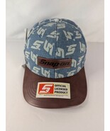 Snap On Blue Denim Hat Hook &amp; Loop Closure One Size Fits Most MISSING TO... - $377.05 MXN