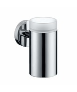 Hansgrohe 40518 E and S Accessories Toothbrush Holder with Frosted Glass... - $74.70 CAD