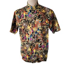 English Sports Shop Hawaiian Shirt Jungle Animal Print SS Button Up USA ... - £32.06 GBP