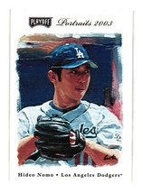 2003 Playoff Portraits #17 Hideo Nomo Los Angeles Dodgers - £3.99 GBP