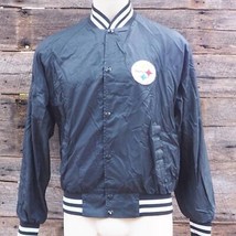 Vintage Pittsburgh Steelers NFL Veste Football Taille Jeunesse XL Ou Hommes M - £59.24 GBP