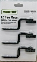 New Moultrie 3-Piece EZ Tree Mounts For Trail Hunting Game Cameras | MFH... - £16.76 GBP