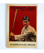 Joe Jackson 1915 Cracker Jack Card #103 Reprint 2 / 24 Cleveland America... - £11.72 GBP