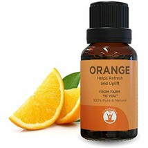 GuruNanda Orange Essential Oil - Aromatherapy - 15 ml - £6.31 GBP