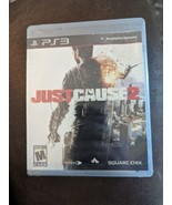 Just Cause 2 (Sony PlayStation 3, 2010) PS3 Rated M Action Panau Island - $10.40