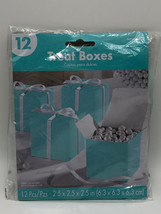 Amscan Light Blue Treat Boxes 2.5 x 2.5 x 2.5 in - Pack of 12 - $18.81