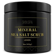 Mineral Sea Salt Scrub - Lemon 16oz (453gr) - $9.79
