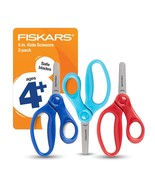 Fiskars 5&quot; Blunt-Tip Scissors for Kids 4-7 (3-Pack) - Scissors for Schoo... - £16.51 GBP