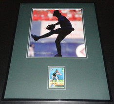 Dennis Eckersley Signed Framed 16x20 Photo Display A&#39;s Red Sox - £102.86 GBP