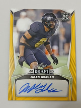 Jalen Graham San Francisco 49ers 2023 Leaf Draft Certified Autograph Rookie Card - £3.89 GBP