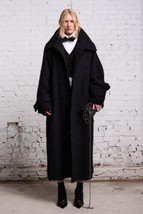 R13 Jumbo Coat. Size XS-S. Black NWT - $1,253.80