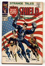 Strange Tales #167 Comic Book -Marvel-SIGNED By Steranko-Flag Cover Vg+ - £108.21 GBP