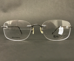 Technolite Eyeglasses Frames TLD 505 GM Gunmetal Gray Square Rimless 52-19-140 - £44.56 GBP