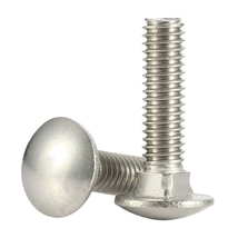 Stainless Steel Carriage Bolts 1/4-20 x 1-1/4&quot; Fully Threaded, 25 PCS - £9.45 GBP+