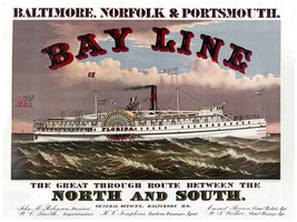 4452.The great through route.bay line.north.south.POSTER.decor Home Office art - £13.18 GBP+