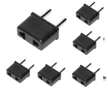 5 Core European Plug Adapter Type C Power Adaptor, Convert from America Type A  - £6.38 GBP