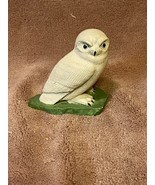 Vintage Resin Barn Owl Collectible Figure by Vanstone (B.C. Canada) - $14.85