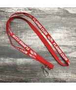 Liberty University Lanyard Key Chain Clip LU Flames Club Red White - $92.47 MXN