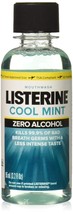 Listerine Cool Mint Zero Alcohol Mouthwash, 3.2 oz (Pack of 2) - £13.58 GBP