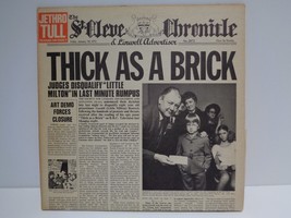 Jethro Tull Thick As A Brick 1972 2x LP vinyl record album MS 2072 WB VG+ - £14.29 GBP