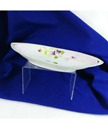 Celery Condiment Dish Bowl Nippon Jonroth Studios Hand Painted 13.5&quot; - $647.71 MXN