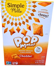 Simple Mills Baked Snack Crackers Cheddar 14 Ounce Box EXP 11/2025 - $400.21 MXN