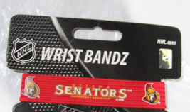 NHL Ottawa Senators Wrist Band Bandz Officially Licensed Size Small by S... - £13.33 GBP